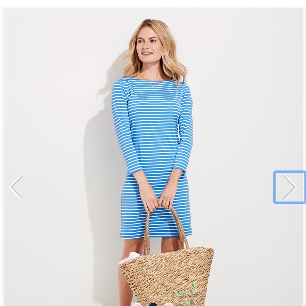Vineyard vines boatneck dress